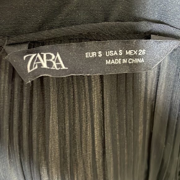 Zara pleated fringe light jacket small - Picture 6 of 6